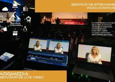 Streaming en tres idiomas